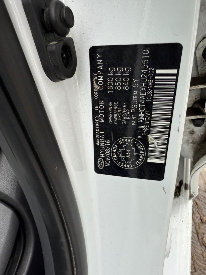 2017 Hyundai Accent SE, SEDAN, AUTO, ONLY 137KMS, ALLOYS, CERTIFIED Photo