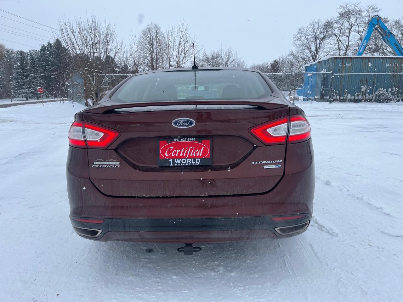 2015 Ford Fusion Titanium Photo