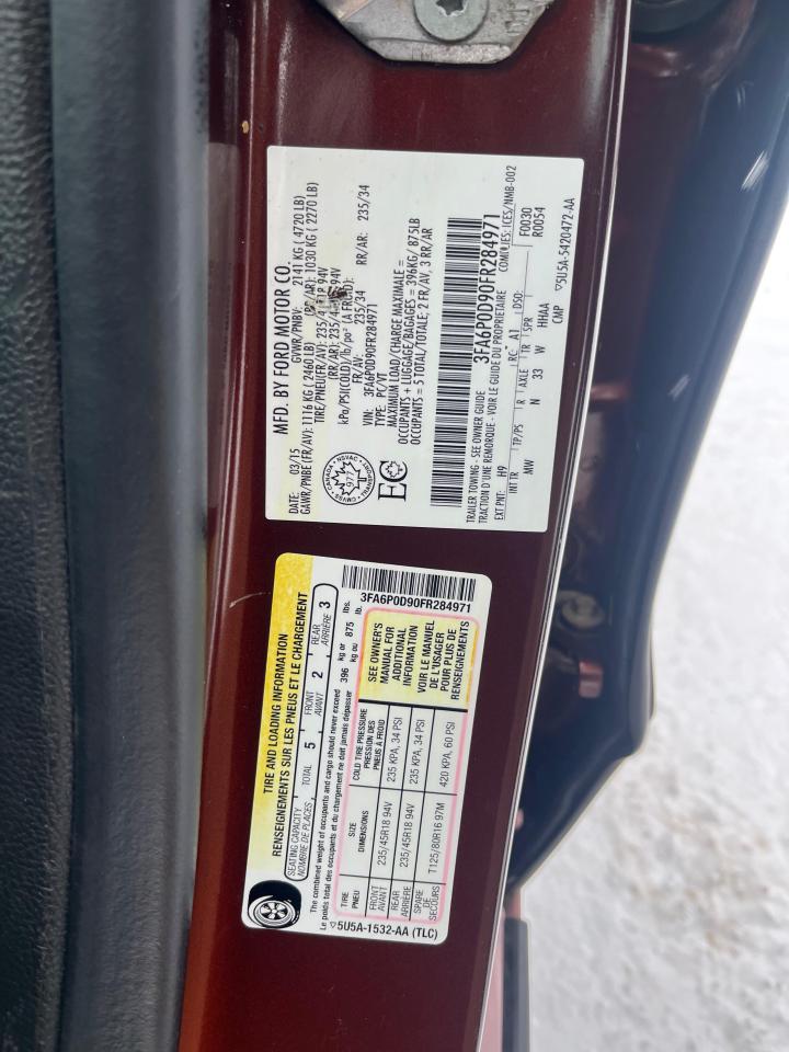 2015 Ford Fusion Titanium Photo