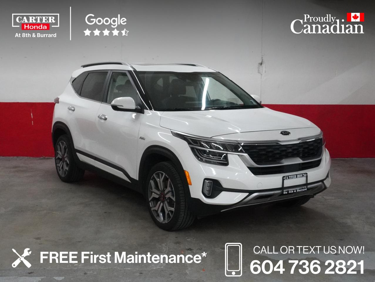 Free First Oil Change*

WHY CARTER HONDA? 

Exceeding our Customers Expectations for Over 30 Years.

Upfront Pricing, ZERO Hidden Fees and 7-Day Exchange Policy 
 
4.5 Google Star Rating with 2000+ Customer Reviews
 	2023, 2022 and 2021 Dealer of the Year Award from Dealer Rater
 	CARFAX - Full Vehicle Service History 
 	Vehicle Trades Welcome! Best Price Guaranteed!

Award-Winning Honda Vehicle Selection
 	Fast Approvals and 99% Acceptance Rates
 	Multilingual Consultants
 	Comfortable Non-Pressured Showroom

Were here to help you drive the vehicle you want, the vehicle you deserve!
 
QUESTIONS? GREAT! WEVE GOT ANSWERS!
CALL OR TEXT US NOW! (604) 736-2821
(Doc. Fee: $795.00 | Dealer Code: 1100)