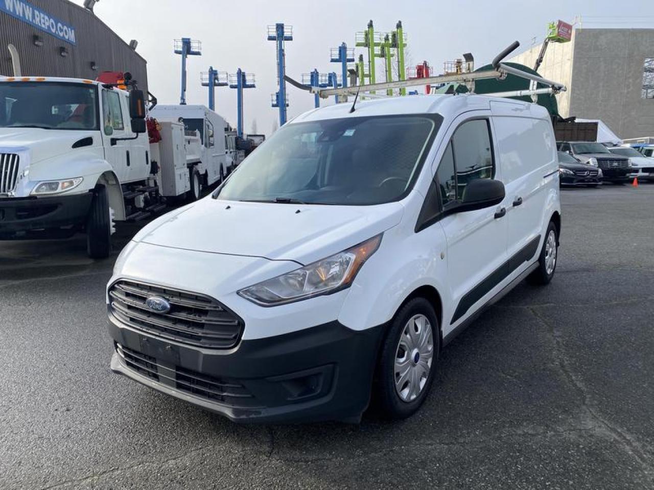 Used 2019 Ford Transit Connect Cargo Van XL With Ladder Rack and Rear Shelving for sale in Burnaby, BC