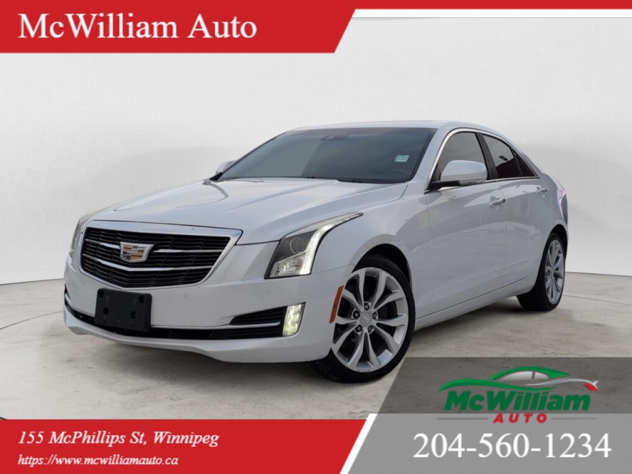 Used 2015 Cadillac ATS Performance AWD | BOSE SOUND | Back Up Cam | Collision Free | for sale in Winnipeg, MB
