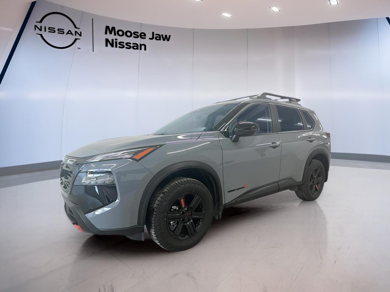 Meet the brand new 2026 Nissan Rogue Rock Creek, now available at Moose Jaw Nissan in Moose Jaw. Finished in Grey with a Black interior, this SUV is built for drivers who want everyday comfort with confident all-wheel traction. It blends smart power, easy driving manners, and practical space for real life.

Under the hood, the 2026 Nissan Rogue Rock Creek uses a 1.5 L DOHC 12-valve 3-cylinder direct-injection turbocharged engine. Its paired with an Xtronic CVT transmission that helps keep acceleration smooth and steady in city traffic or on the highway. Paddle shifters are included, giving you a more hands-on feel when you want quick control for passing or merging.

With Traction intégrale translated to all-wheel drive, the 2026 Nissan Rogue Rock Creek is ready for changing Saskatchewan weather. From slick winter streets to gravel backroads outside town, all-wheel drive helps you stay composed and confident. This is a brand new SUV thats ready to become your daily driver, family hauler, and weekend escape vehicle in one.

At Moose Jaw Nissan, we know many drivers want capability without giving up comfort. The 2026 Nissan Rogue Rock Creek delivers that balance with a modern cabin layout, a clean look in Black, and the kind of easy-to-live-with driving feel that makes errands and road trips simpler. The Grey exterior adds a sharp, timeless finish that suits any setting, from downtown Moose Jaw to open prairie highways.

PERFORMANCE AND EFFICIENCY  
»» 1.5 L turbocharged three-cylinder engine  
»» Xtronic CVT for smooth acceleration  
»» Paddle shifters for added control  
»» All-wheel drive for year-round traction  

COMFORT AND CONVENIENCE  
»» Spacious SUV seating for daily driving  
»» Practical cabin layout with easy reach  
»» Black interior colour for clean look  
»» Easy in-and-out ride height  

TECHNONOLGY AND CONNECTIVITY  
»» Driver-focused controls for simple operation  
»» Clear instrument display for key info  
»» Modern cabin design with smart placement  
»» Easy access to main vehicle functions  

CARGO SPACE  
»» SUV cargo area for everyday hauling  
»» Room for groceries and weekend bags  
»» Flexible space for active lifestyles  
»» Practical storage for daily essentials  

WHAT OTHER OWNERS LIKE  
»» Confident feel from all-wheel drive  
»» Smooth power delivery with turbo engine  
»» Easy driving with CVT behaviour  
»» Practical size for city and highway  

This 2026 Nissan Rogue Rock Creeks VIN is: JN8BT3BB3TW375712.