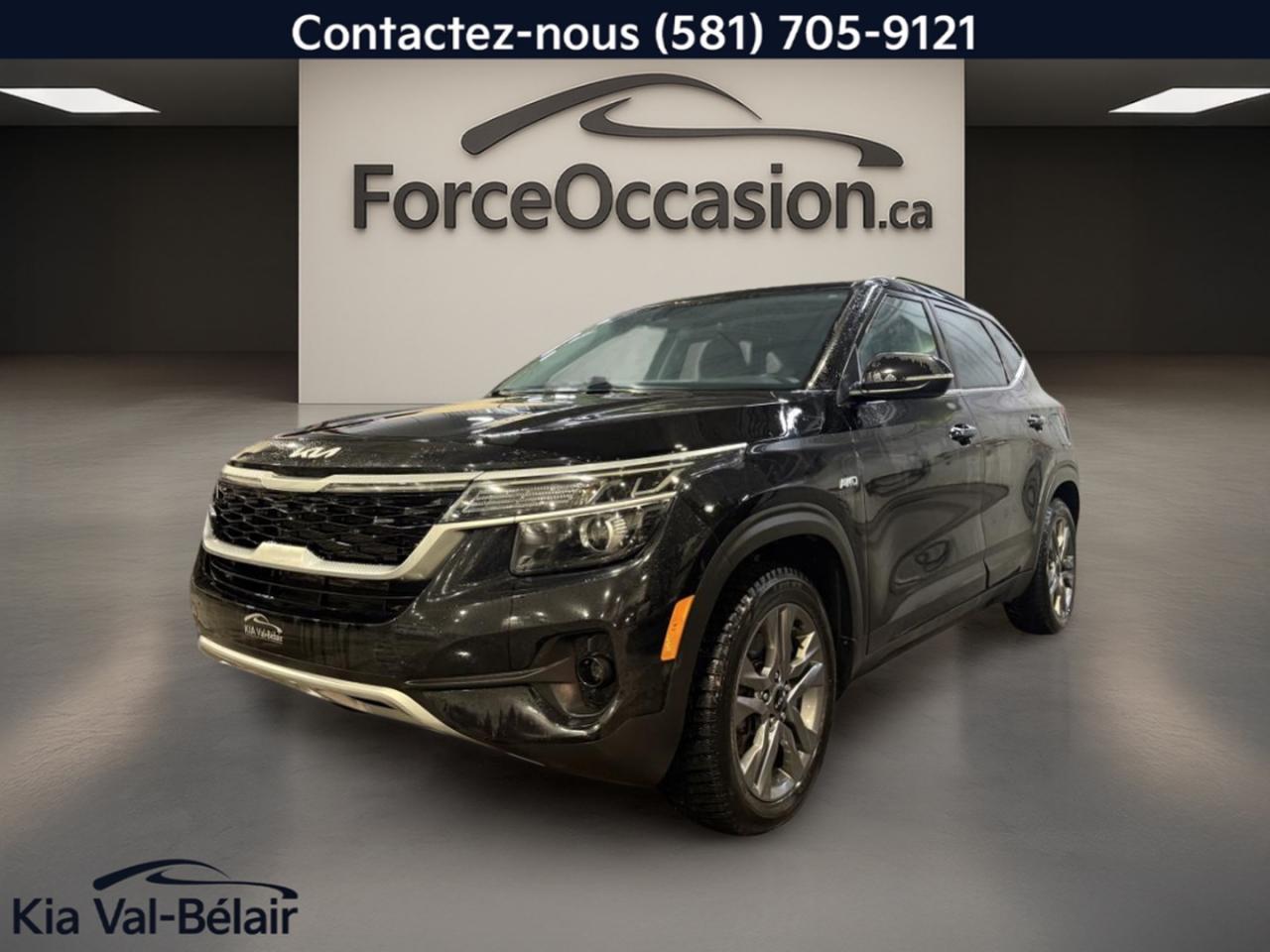 Used 2022 Kia Seltos EX *AWD *TOIT *CUIR *CAMÉRA *CARPLAY *VOLANT CHAUFF for sale in Québec, QC