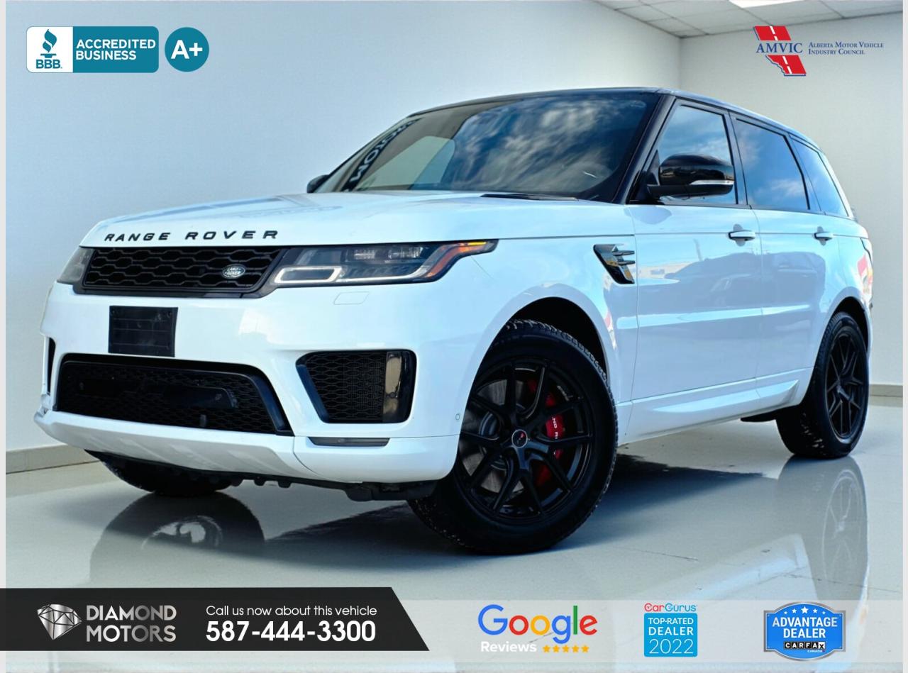 Now Available: 2020 Land Rover Range Rover Sport HST White has 134,521 KM on it. 3L 6 Cylinder Engine engine, Four-Wheel Drive, Automatic transmission, 5 Seater passengers, on special price for $42,900.00. <br/> <br/> <br/> Book your appointment today for Test Drive. We offer contactless Test drives & Virtual Walkarounds. Stock Number: 25341 <br/> Disclosure: This vehicle was previously registered in BC. Vehicle has passed all required inspections in Alberta. <br/> At Diamond Motors, we are dedicated to providing you with an outstanding car-buying experience, offering quality pre-owned vehicles at prices that fit your budget. Our transparent and honest approach means you can expect straightforward guidance without any high-pressure sales tactics. We believe in building lasting relationships with our customers by offering personalized service tailored to your needs. From the moment you step onto our lot, our team is here to support you every step of the way, ensuring you leave confident in your decision. Trust, integrity, and customer satisfaction are the foundation of everything we do. <br/> <br/> <br/> Why Choose Diamond Motors?<br/> <br/> Certified Pre-Owned Vehicles <br/> Family Owned & Operated <br/> 100+ Vehicles in Stock <br/> Finance & Extended Warranty Available <br/> Transparent Pricing <br/> Inspection & Carfax Provided <br/> No-Pressure Buying Experience <br/> Full Disclosure Guaranteed <br/> Top Google Rated Dealership <br/> Trade-Ins Welcome <br/> AMVIC Licensed & BBB Accredited <br/> CarGurus Top-Rated Dealer (2022 & 2024) <br/> <br/> <br/> Phone to schedule an appointment @ 587-444-3300 or simply browse our inventory online www.diamondmotors.ca or come and see us at our location at <br/> 3403 93 street NW, Edmonton, T6E 6A4 <br/> <br/> <br/> To view the rest of our inventory: <br/> www.diamondmotors.ca/inventory <br/> <br/> <br/> This dealership provides all required disclosures in accordance with AMVIC regulations. A completed Mechanical Fitness Assessment and its associated inspection work order will be supplied with every vehicle. A Carfax (or equivalent) vehicle history report will also be provided, including available information on previous damage, accident history, stolen or salvage status, and jurisdictional records. <br/> Customers are encouraged to review all vehicle features, options, and equipment for accuracy prior to purchase. <br/>
