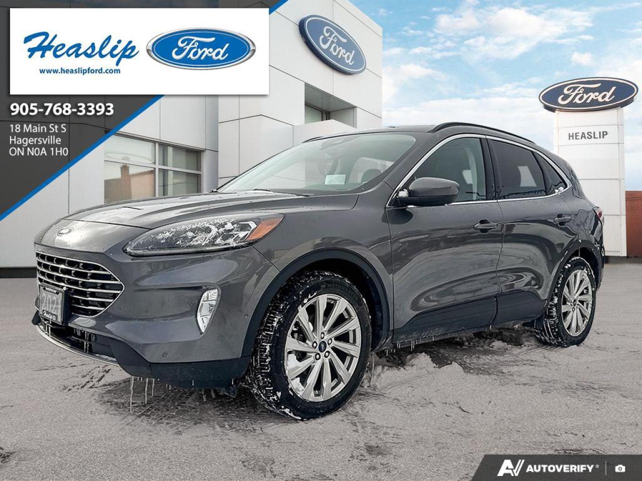 Used 2021 Ford Escape Titanium Hybrid for sale in Hagersville, ON