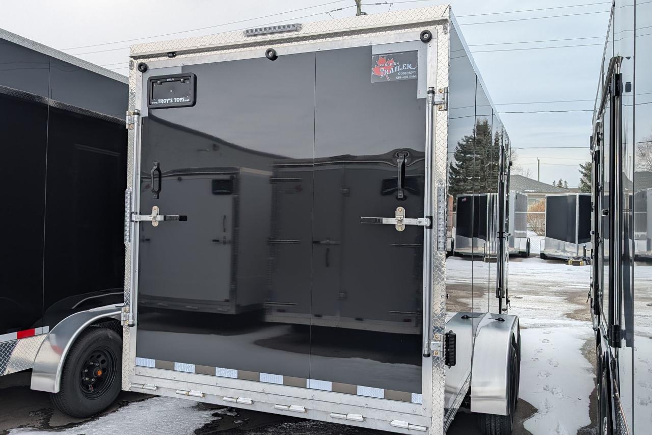 2025 Canadian Trailer Company 7x16 V-Nose Cargo Trailer Aluminum Tandem Axle Photo2