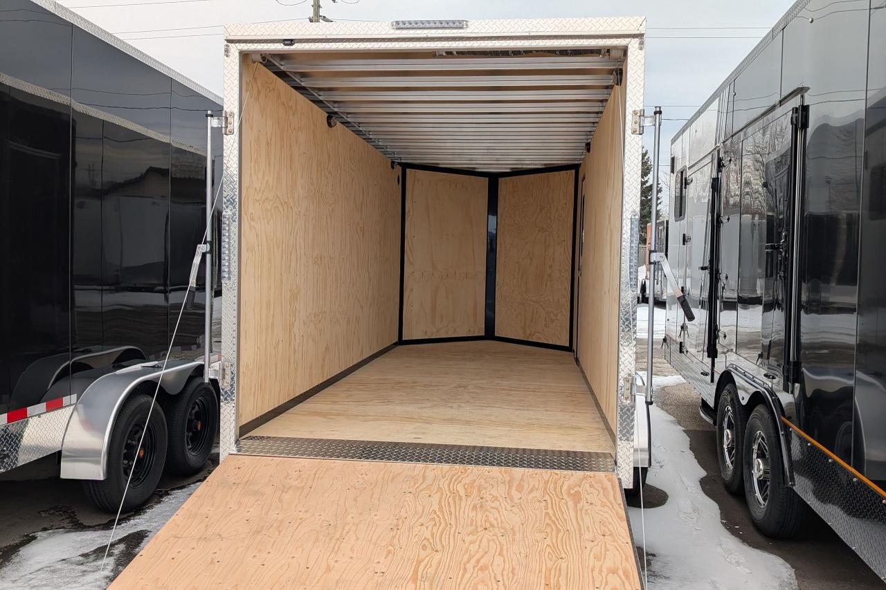 2025 Canadian Trailer Company 7x16 V-Nose Cargo Trailer Aluminum Tandem Axle Photo13
