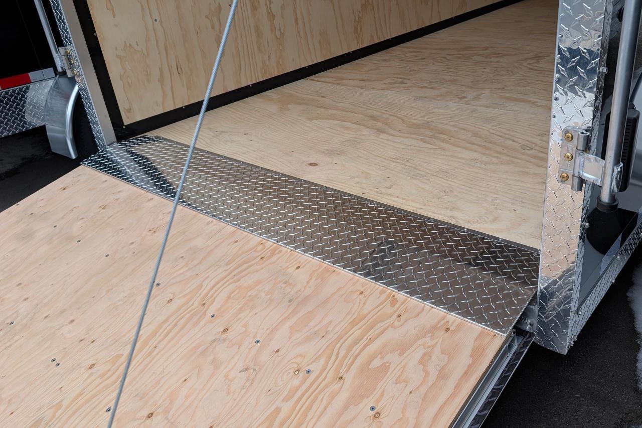 2025 Canadian Trailer Company 7x16 V-Nose Cargo Trailer Aluminum Tandem Axle Photo5