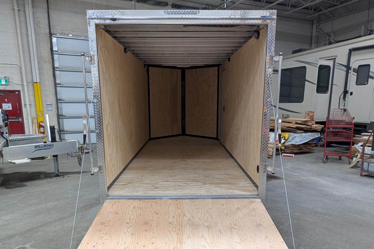 2025 Canadian Trailer Company 7x16 V-Nose Cargo Trailer Aluminum Tandem Axle Photo11