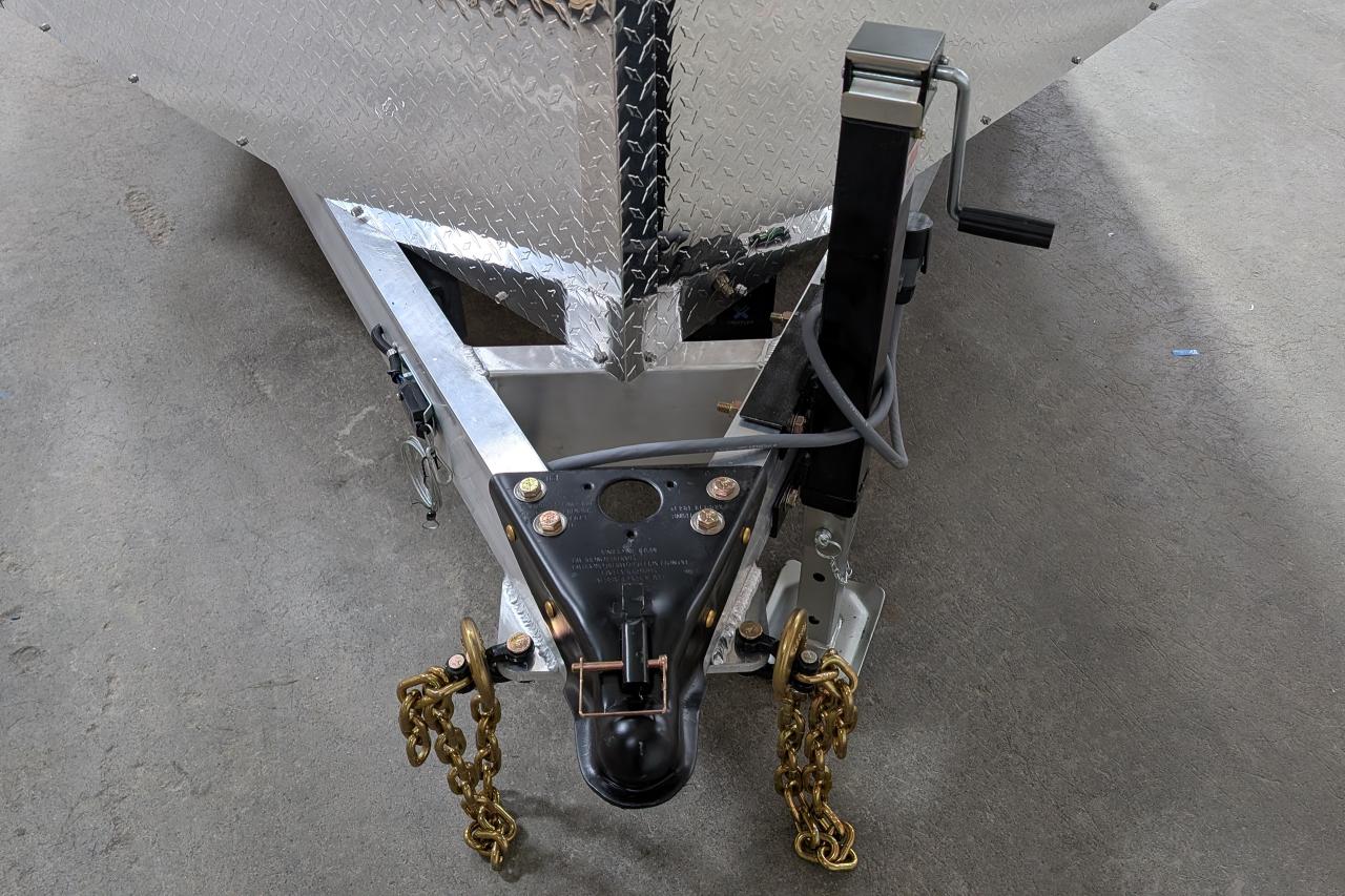 2025 Canadian Trailer Company 7x16 V-Nose Cargo Trailer Aluminum Tandem Axle Photo13