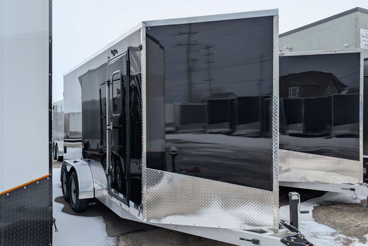 2025 Canadian Trailer Company 7x16 V-Nose Cargo Trailer Aluminum Tandem Axle