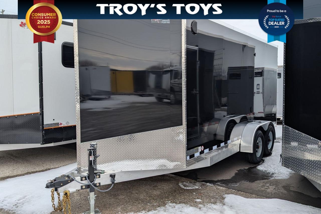 2025 Canadian Trailer Company 7x16 V-Nose Cargo Trailer Aluminum Tandem Axle