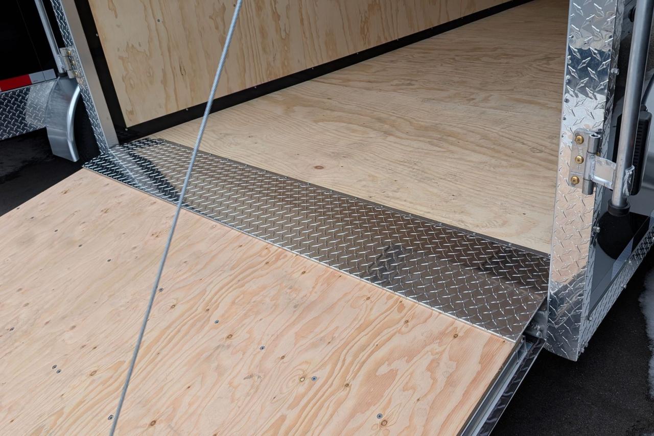 2025 Canadian Trailer Company 7x16 V-Nose Cargo Trailer Aluminum Tandem Axle