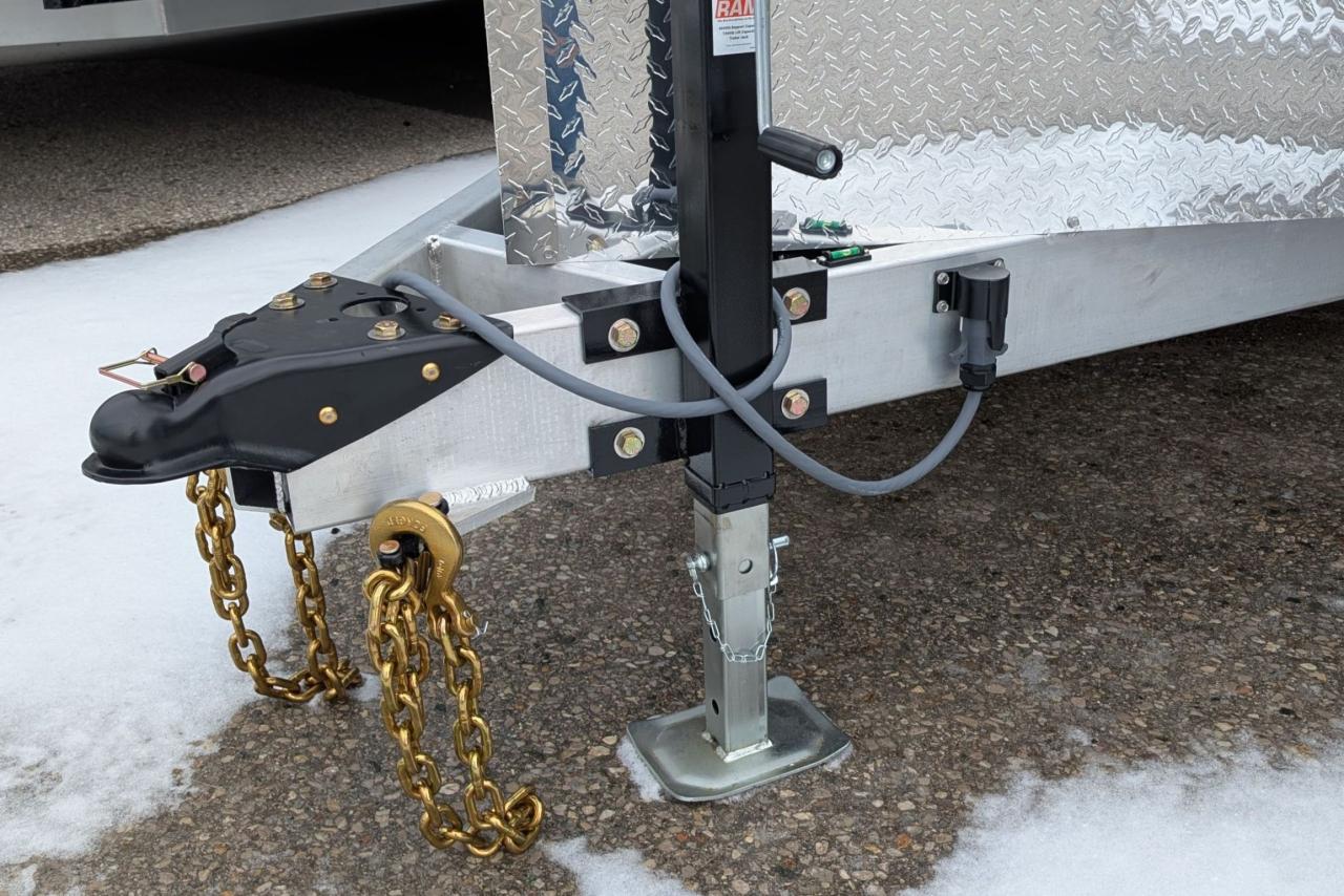 2025 Canadian Trailer Company 7x16 V-Nose Cargo Trailer Aluminum Tandem Axle