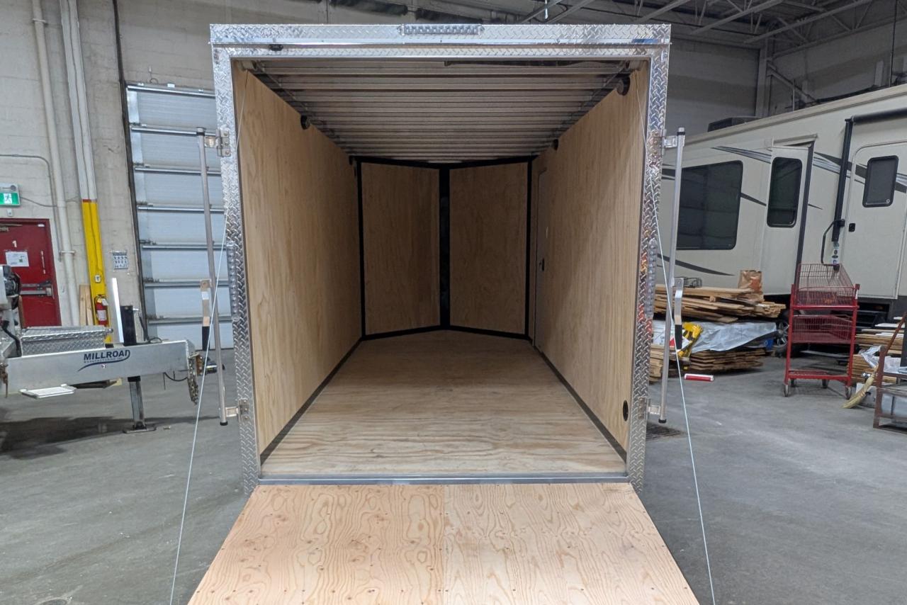 2025 Canadian Trailer Company 7x16 V-Nose Cargo Trailer Aluminum Tandem Axle