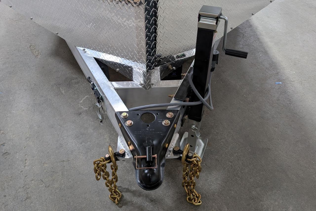 2025 Canadian Trailer Company 7x16 V-Nose Cargo Trailer Aluminum Tandem Axle