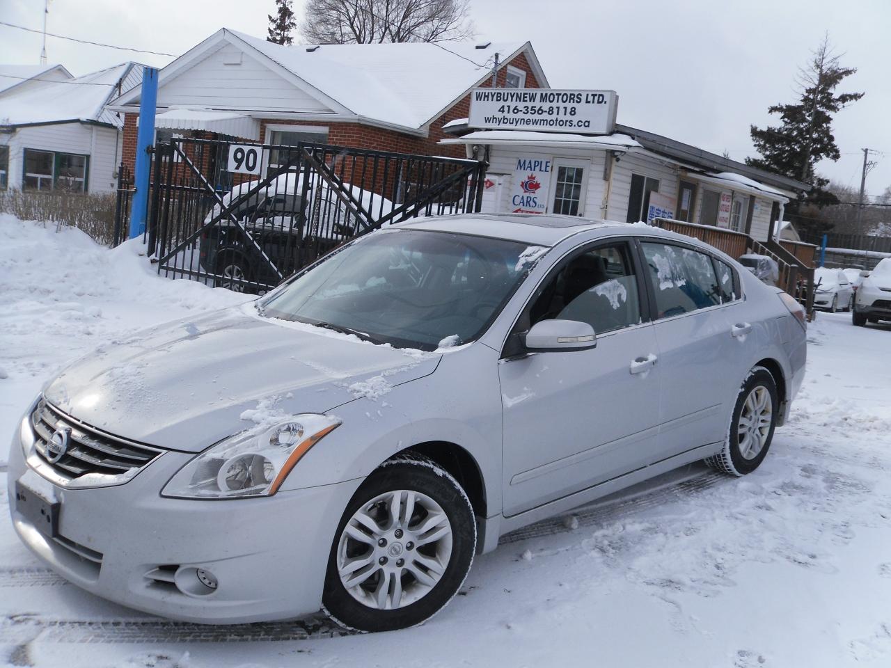 <p>SL! AUTL! LEATHER SEAT! SUNROOF! BACLUP CAMERA! SUPER LOW KM! ONLY 151500 KM!</p><p>VERY GOOD BODY AND PAINT! LOCAL ONTARIO CAR WITH CLEAN CARFAX! ACCIDENT FREE!</p><p>DRIVE SUPER NICE AND SMOOTH! ENGINE AND TRANSMISSION WORK STRONG! NO ANY&nbsp;</p><p>WARNING LIGHT! AS IS SALE! CERTIFIABLE AT $599 EXTRA! APPOINTMENT NEEDED DUE TO&nbsp;</p><p>TWO OFF SITE PARKING STORAGE LOTS!</p><p>WHYBUYNEW MOTORS LTD</p><p>90 WINTER AVE, SCARBOROUGH,ON, M1K 4M3</p><p>WHYBUYNEW2010@GMAIL.COM</p><p>WHYBUYNEWMOTORS.CA/VEHICLES/</p>