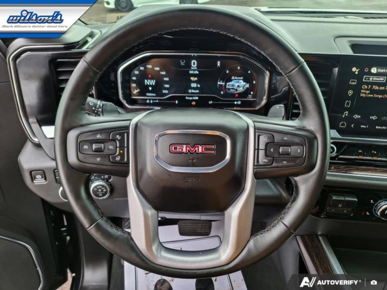 2025 GMC Sierra 1500 Elevation Crew 4X4 | Diesel | Leather | Adaptive Cruise | 360 Camera | Bose | Heated Wheel & More ! Photo