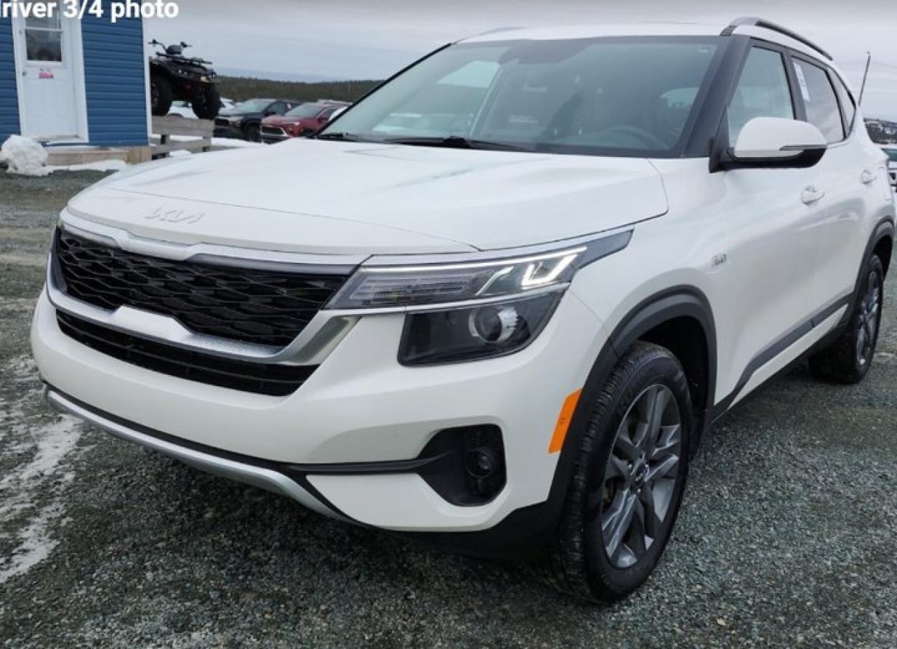 2023 Kia Seltos EX AWD | Leather | Sunroof | Heated Wheel + Seats | CarPlay + Android | Rear Camera | and More ! Photo0