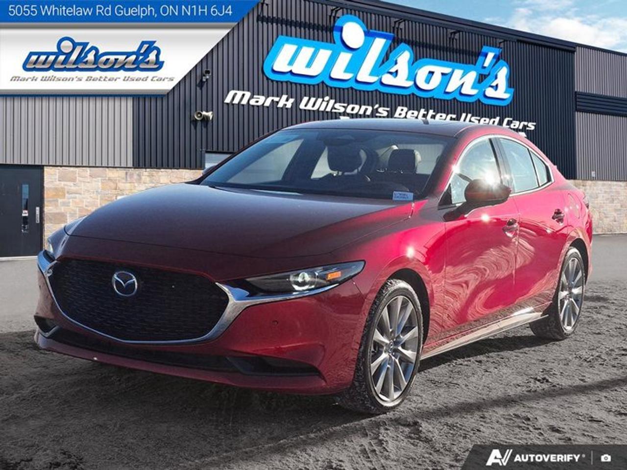 2025 Mazda MAZDA3 GT Sedan Leather | Sunroof | Heated Seats + Steering | Wireless CarPlay | and More ! Photo