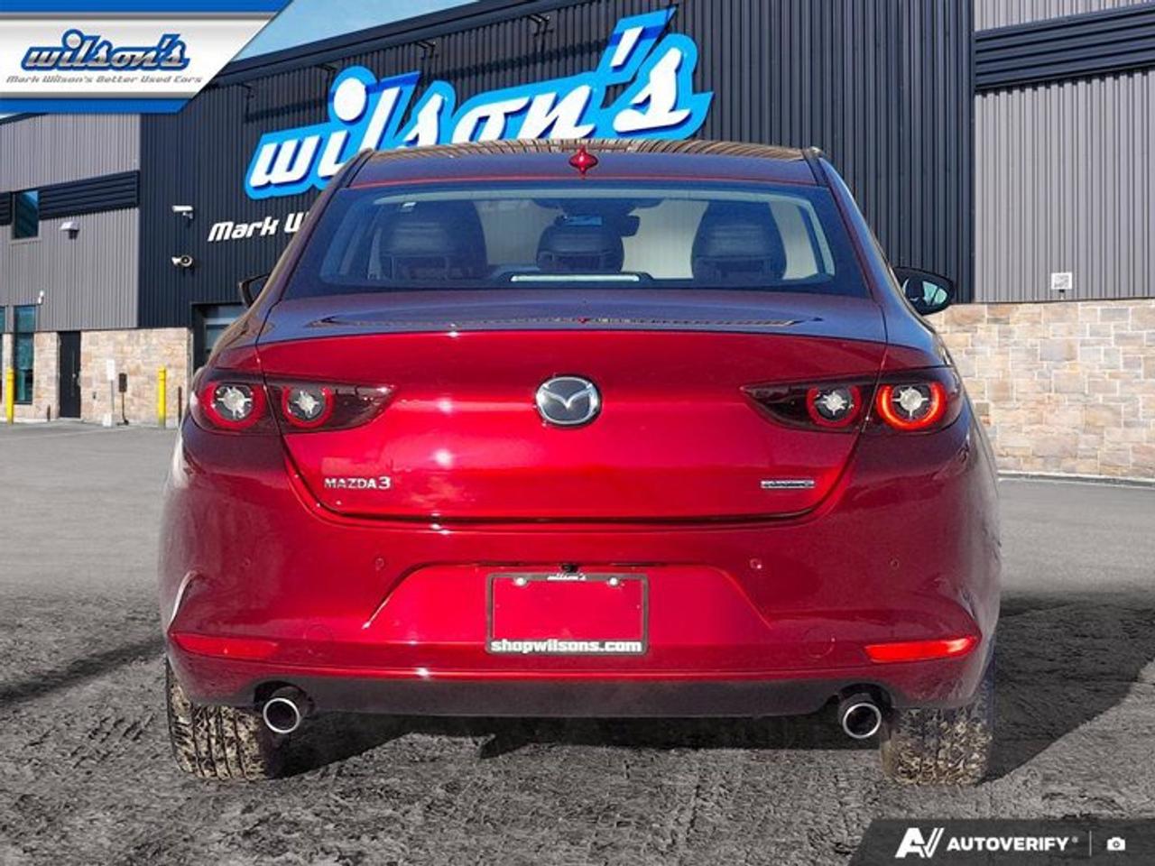 2025 Mazda MAZDA3 GT Sedan Leather | Sunroof | Heated Seats + Steering | Wireless CarPlay | and More ! Photo3