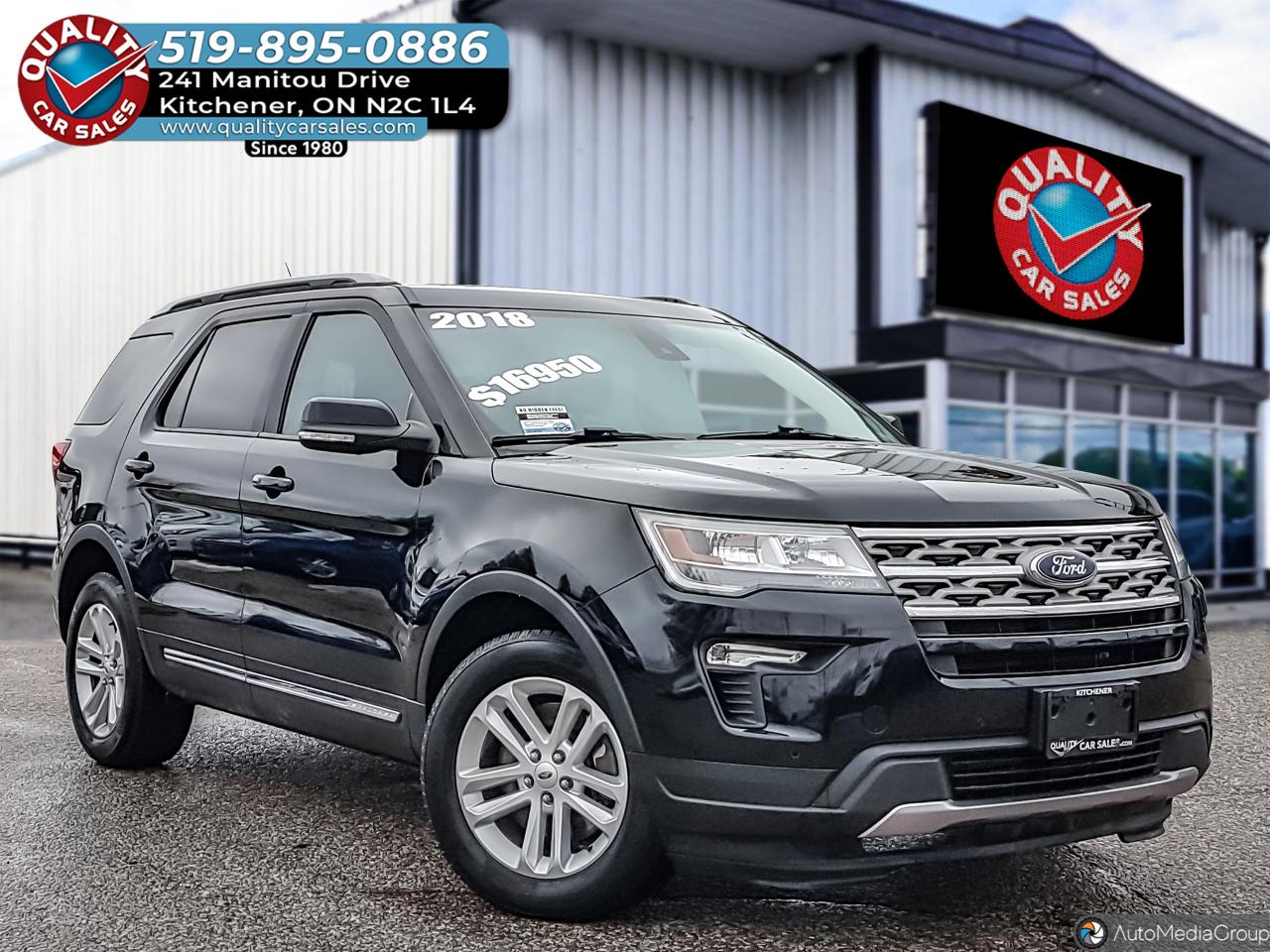 2018 Ford Explorer XLT 4WD *LEATHER-NAVIGATION*