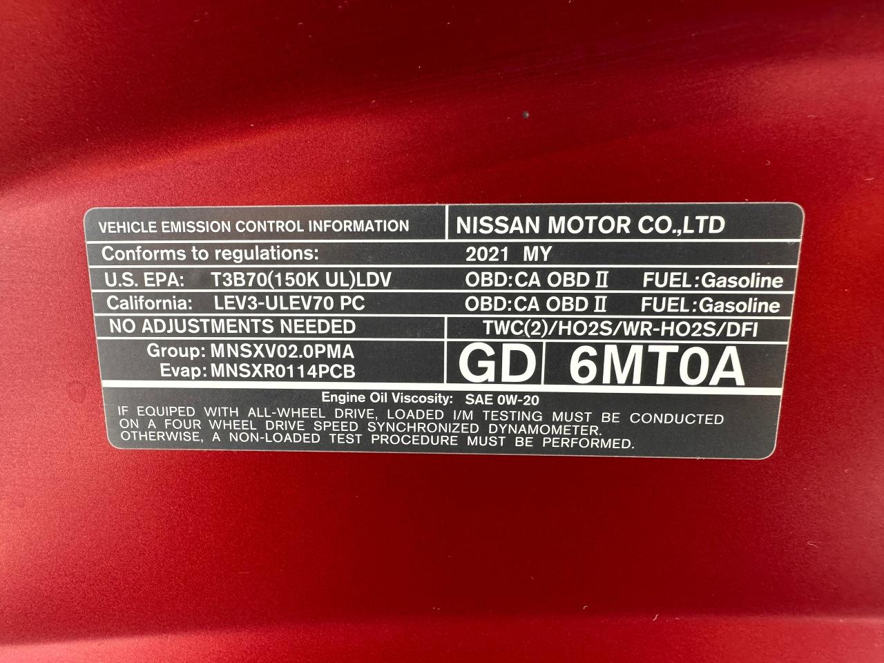 2021 Nissan Qashqai SV FWD Sunroof Heated Cloth BackupCam A/C XM Alloy Photo