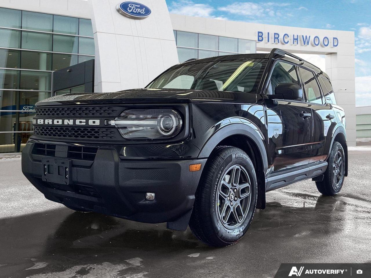 Experience the future of off-road adventures with the 2026 Ford Bronco Sport Big Bend! This cutting-edge SUV combines rugged capability with advanced technology for an unparalleled driving experience.

- 4WD system for superior traction in any terrain
- Fuel-efficient 1.5L 3-cylinder engine
- Adaptive Cruise Control with Stop-and-Go for stress-free highway driving
- BLIS (Blind Spot Information System) for enhanced safety
- Collision Mitigation and Evasion Assist features
- Voice-activated automatic air conditioning for ultimate comfort
- Flip-up rear window with wiper and defroster for versatility

Ready to embark on your next adventure? Reserve your 2026 Ford Bronco Sport Big Bend today at Birchwood Ford. Visit our website at www.birchwoodford.ca to start your purchase journey or contact us to schedule a test drive. Experience the perfect blend of style, technology, and capability  your off-road dreams await!
Birchwood Ford is your choice for New Ford vehicles in Winnipeg. 

At Birchwood Ford, we hold ourselves to the highest standard. Our number one focus is customer satisfaction which has awarded us the Ford of Canadas Presidents Award for 5 consecutive years. This honour is presented to Ford dealers that have proven outstanding results in Sales and Customer Service Excellence.

Are you a newcomer to Canada, recent graduate, first time car buyer or physically challenged? Ask us about our exclusive rebates and how they may apply to you.
 
Interested in seeing/hearing more? Book a test drive or give us a call at (204) 661-9555 and we can help you with whatever you need!

Dealer permit #4454
Dealer permit #4454