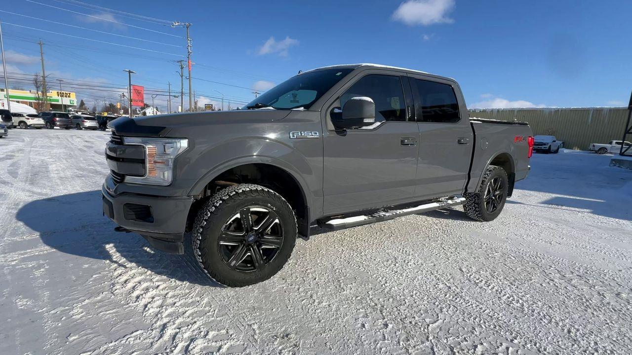 2018 Ford F-150 Lariat 4X4, HEATED STEERING WHEEL, HEATED LEATHER SEATS, MOONROOF, NAV, BACK UP CAM, POWER LIFTGATE!! Photo