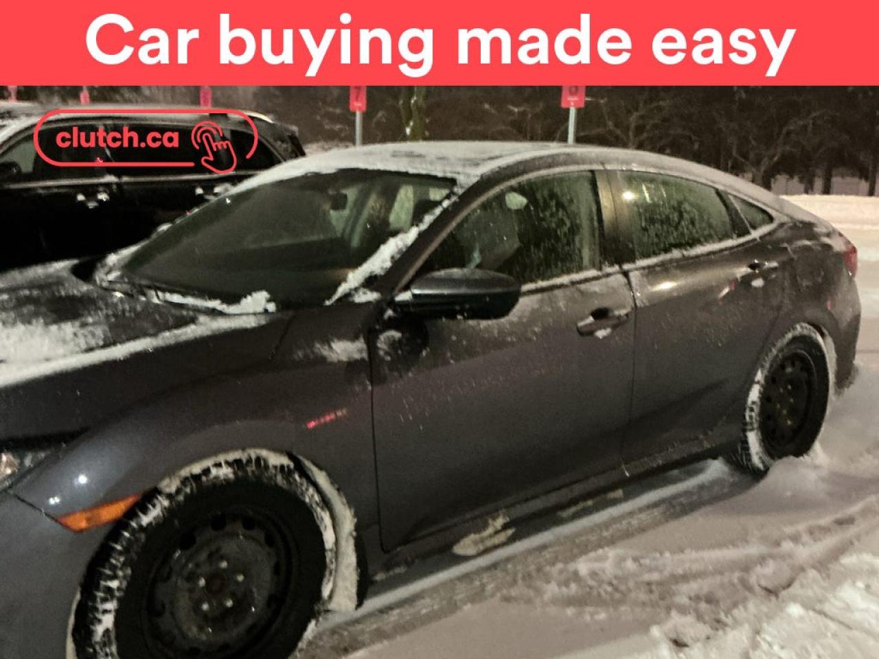 NO ACCIDENTS / CLEAN CARFAX / Front Heated Seats, Climate Control, Dual Zone Front Climate Control and more!<br> <br>Clutch is the largest online used car retailer in Canada, delivering a seamless, hassle-free car-buying experience to drivers everywhere. Shop thousands of used cars online, get the right one delivered to your door, and enjoy peace of mind with our 10-Day Money-Back Guarantee. How sweet is that? To learn more, visit clutch.ca.<br> <br>The top features for this car include:<br> <br>Brake Assist<br>Front Heated Seats<br>Climate Control<br>Dual Zone Front Climate Control<br>Bluetooth Music<br>Touchscreen Display<br>Cruise Control<br>Adaptive Cruise Control<br>12V Outlet<br>Hands Free Device Connectivity<br>Apple CarPlay<br>Android Auto<br>USB Input<br>Keyless Entry<br>Passive Keyless Entry<br>Push Button Start<br>Keyfob Remote Start<br>Lane Departure Warning<br>Active Lane Keep Assistance<br>Forward Collision Mitigation<br>Pedestrian Detection<br>Hill Assistance<br>Automatic High Beams<br>Rear View Camera<br>Power Driver Seat<br> <br>Seamless home delivery - Delivery to your door in a matter of days. Available on select packages.<br> <br>Try it out for 10 days - If you do not like it, we will take it back. <br> <br>Quality assured - All cars go through our rigorous 210-point inspection and reconditioning process.<br> <br>Peace of mind - Warranty and protection plans available.<br> <br>Haggle-free - No haggling or hard sells.<br> <br>100% Transparency - Full inspection reports on every car, including high-res photography and a free Carfax report.<br> <br>Listed price is for cash purchase only and does not include taxes, Shipping Fees (if applicable), Delivery Fees (if applicable), government licensing fees.<br> <br>Previous Provincial Registrations:<br>Ontario<br> <br>Stock # 85206