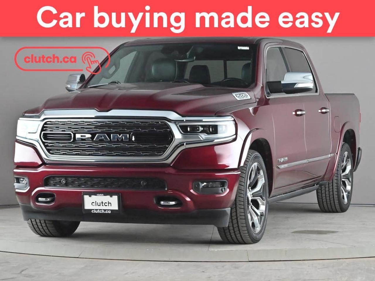 GPS Navigation, Power Folding Exterior Mirrors, Rear Heated Seats and more!<br> <br>Clutch is the largest online used car retailer in Canada, delivering a seamless, hassle-free car-buying experience to drivers everywhere. Shop thousands of used cars online, get the right one delivered to your door, and enjoy peace of mind with our 10-Day Money-Back Guarantee. How sweet is that? To learn more, visit clutch.ca.<br> <br>The top features for this car include:<br> <br>Touchscreen Display<br>GPS Navigation<br>Power Folding Exterior Mirrors<br>Rear Heated Seats<br>Folding Rear Seats<br>Driver Seat Memory System<br>Climate Control<br>Dual Zone Front Climate Control<br>Rear Climate Vents<br>Premium Sound System<br>Speed-Sensitive Volume<br>Bluetooth Music<br>Android Auto<br>USB Input<br>Keyless Entry<br>Power Driver Seat<br>Power Passenger Seat<br>Forward Collision Mitigation<br>Heated Steering Wheel<br>Electric Parking Brake<br>Brake Assist<br>Power Running Boards<br>Bed-Rail Protectors<br>Auto Dimming Rearview Mirror<br>Front Heated Seats<br>Ventilated Front Seats<br>Power Lumbar Support<br>Cruise Control<br>Integrated Garage Door Opener<br>12V Outlet<br>Hands Free Device Connectivity<br>Apple CarPlay<br>Wireless Charging<br>Push Button Start<br>Passive Keyless Entry<br>Keyfob Remote Start<br>Blindspot Sensors<br>Trailer Brake Controller<br>One-Touch Windows<br>Rain Sensing Wipers<br>Rear Window Defroster<br>Panoramic Sunroof<br>Hill Assistance<br>Automatic High Beams<br>Rear View Camera<br>Parking Sensors<br>Rear Parking Sensors<br>Ambient Lighting<br>In-Box Lighting<br>App Remote Start<br> <br>Seamless home delivery - Delivery to your door in a matter of days. Available on select packages.<br> <br>Try it out for 10 days - If you do not like it, we will take it back. <br> <br>Quality assured - All cars go through our rigorous 210-point inspection and reconditioning process.<br> <br>Peace of mind - Warranty and protection plans available.<br> <br>Haggle-free - No haggling or hard sells.<br> <br>100% Transparency - Full inspection reports on every car, including high-res photography and a free Carfax report.<br> <br>Listed price is for cash purchase only and does not include taxes, Shipping Fees (if applicable), Delivery Fees (if applicable), government licensing fees.<br> <br>Previous Provincial Registrations:<br>Ontario<br> <br>Stock # 85496