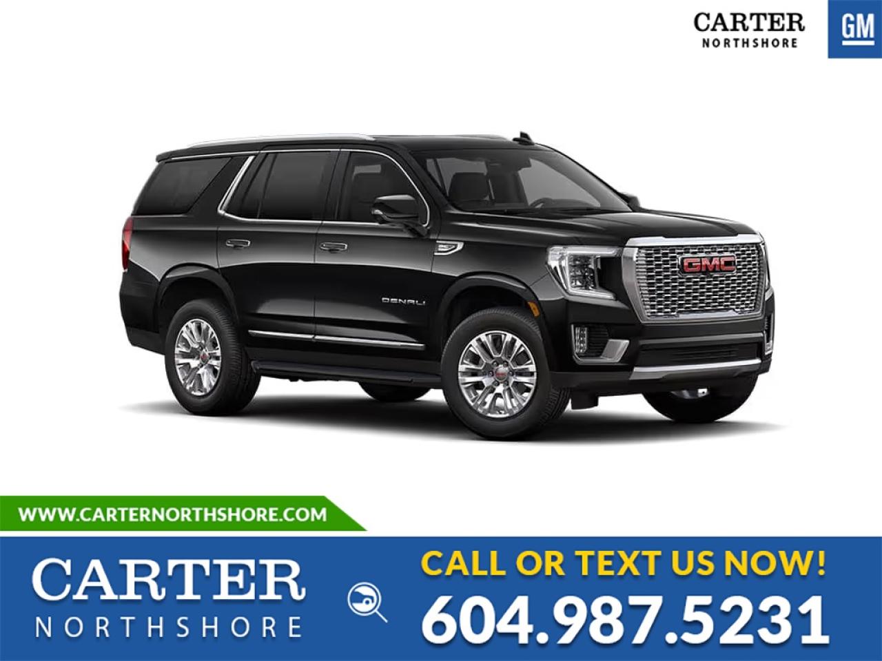 Used 2022 GMC Yukon 4WD | Driver Assist Pkg/Limited Slip Diff for sale in North Vancouver, BC