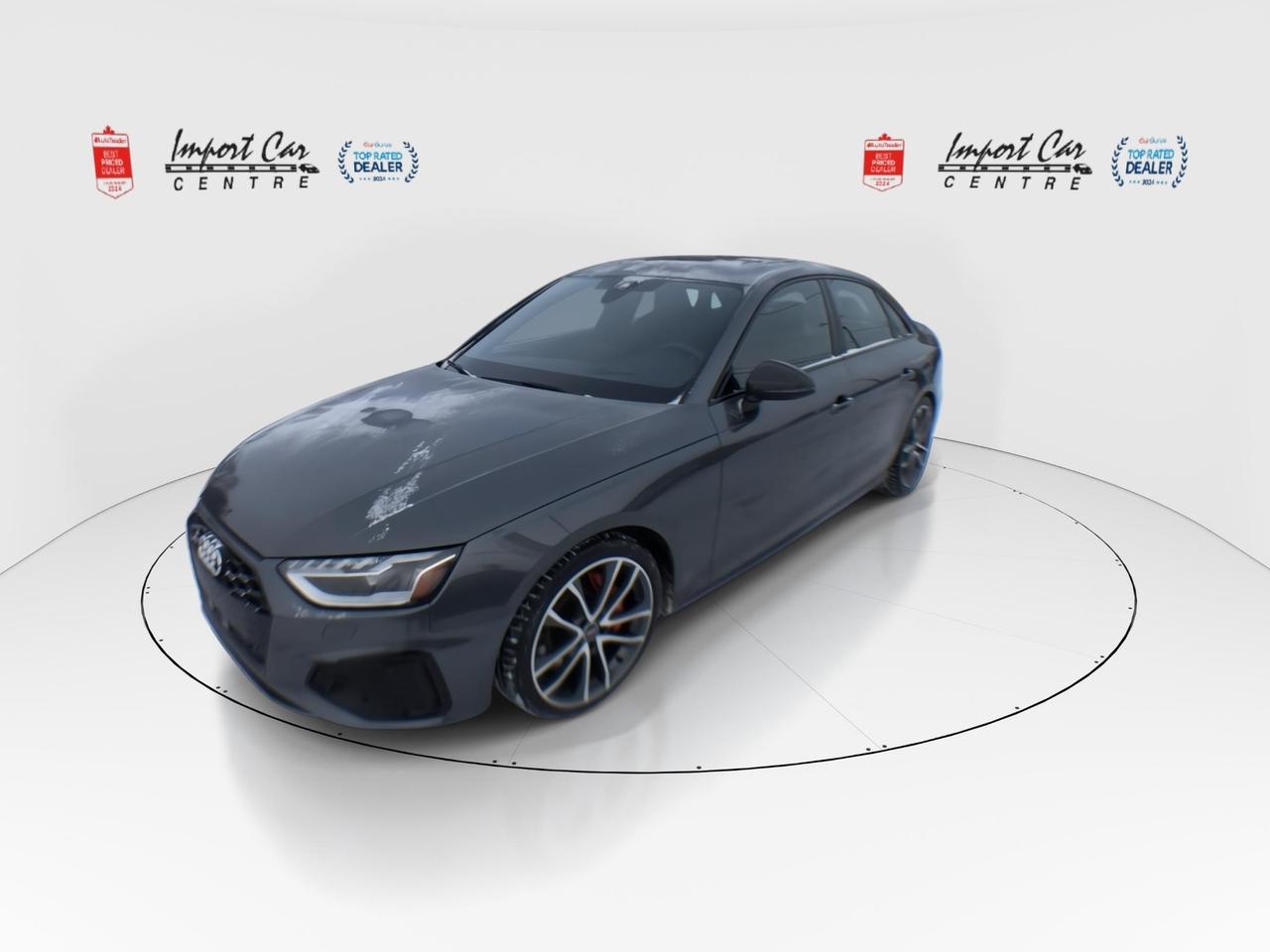 2022 Audi S4 3.0T Technik DIAMOND STITCHED LEATHER, BANG & OLUF Photo3