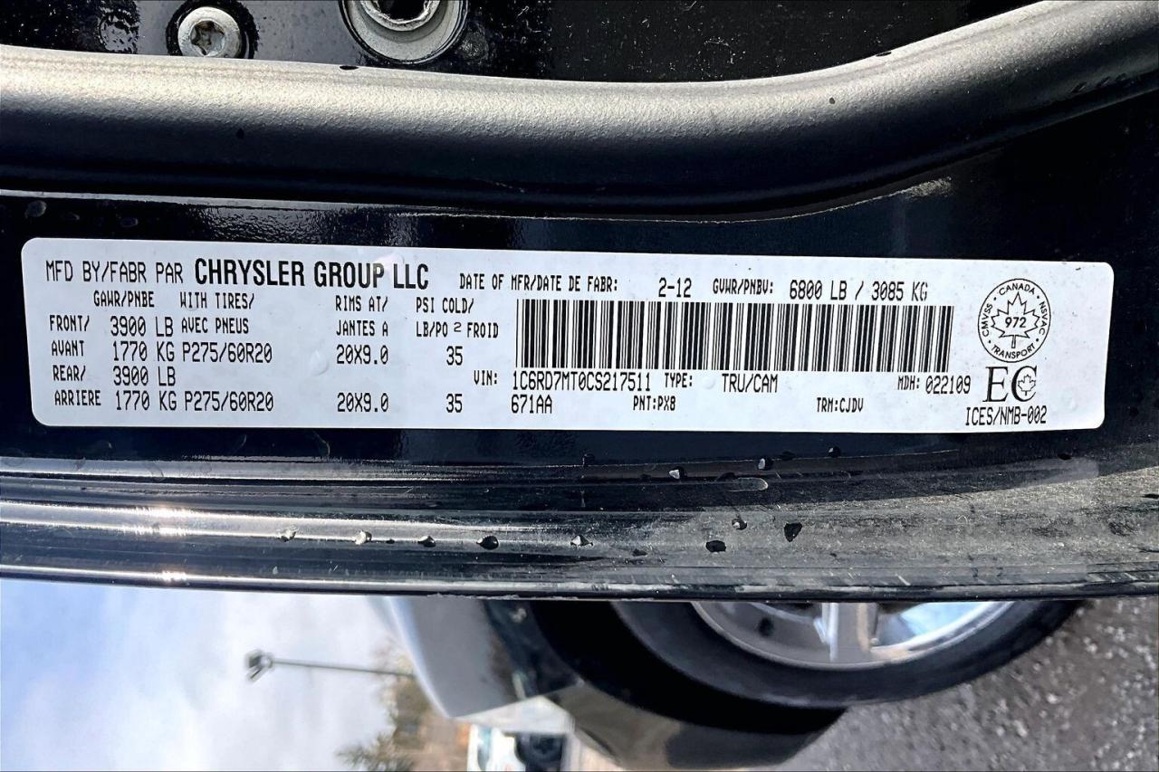 2012 RAM 1500 Sport Crew Cab | AS IS | 4X4 Photo