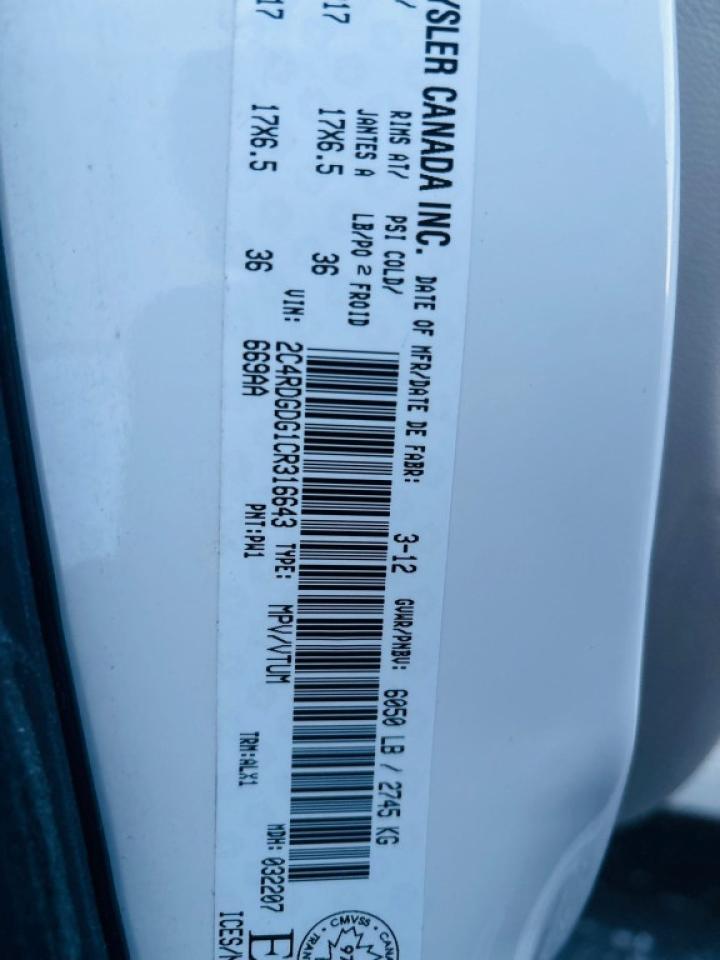 2012 Dodge Grand Caravan Crew Front-wheel Drive Passenger Van Automatic Photo