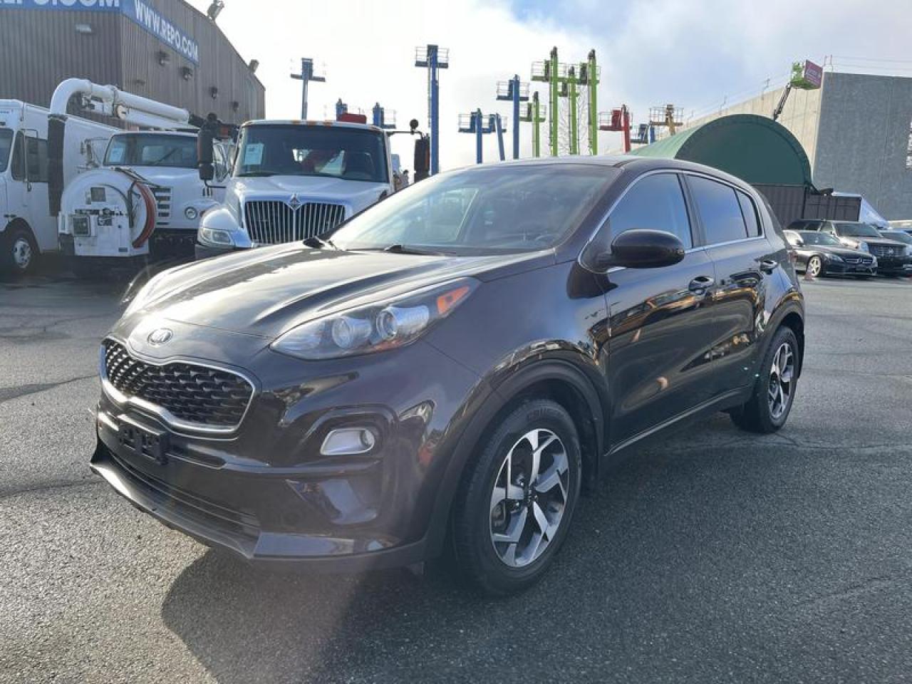 2020 Kia Sportage LX FWD, front wheel drive, 2.4L V6 DOHC 24V engine, 4 cylinder, 4 door, automatic, FWD, 4-Wheel ABS, cruise control, power windows, black exterior, black interior.  $14,750.00 plus $375 processing fee, $15,125.00 total payment obligation before taxes.  Listing report, warranty, contract commitment cancellation fee, financing available on approved credit (some limitations and exceptions may apply). All above specifications and information is considered to be accurate but is not guaranteed and no opinion or advice is given as to whether this item should be purchased. We do not allow test drives due to theft, fraud, acts of vandalism and undetectable impaired driving. Instead we provide the following benefits: Complimentary Warranty (with options to extend), Limited Money Back Satisfaction Guarantee on Fully Completed Contracts, Contract Commitment Cancellation, and an Open-Ended Sell-Back Option. Ask seller for details or call 604-522-REPO(7376) to confirm listing availability.