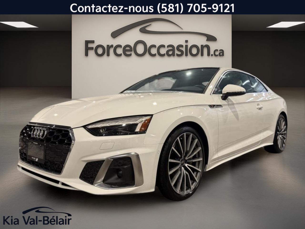 Used 2023 Audi A5 TECHNIK 45 TFSI QUATTRO *CUIR *TOIT *CAMÉRA 360° *BANG & OLUFSEN for sale in Québec, QC