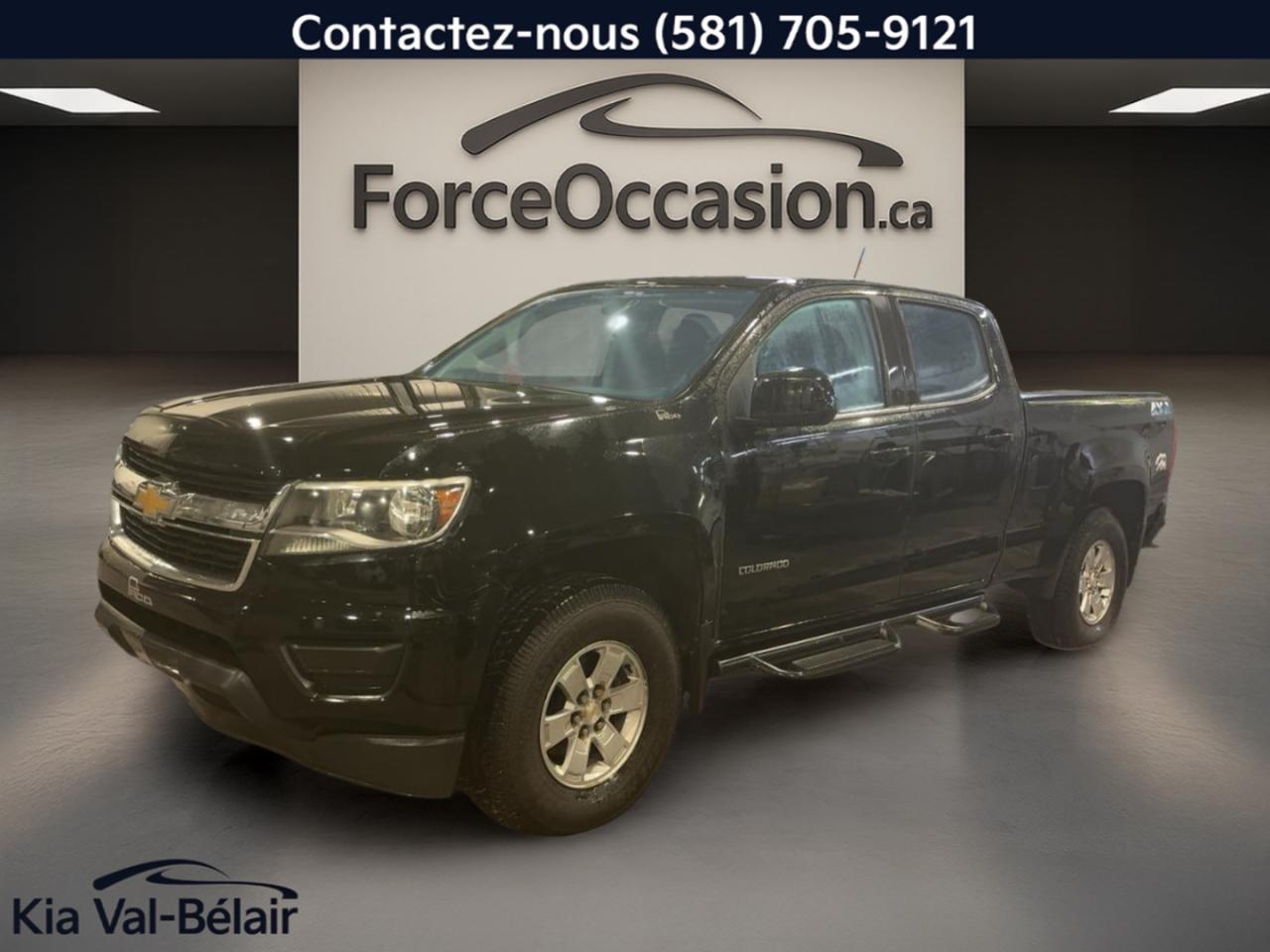 Used 2018 Chevrolet Colorado WORK TRUCK *4X4 *V6 *CAMERA *BLUETOOTH *SIEGE ELECTRIQUE for sale in Québec, QC