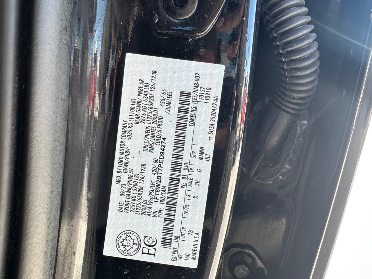 2023 Ford F-250 Super Duty SRW PLATINUM 4WD CREW CAB 6.75' BOX Photo