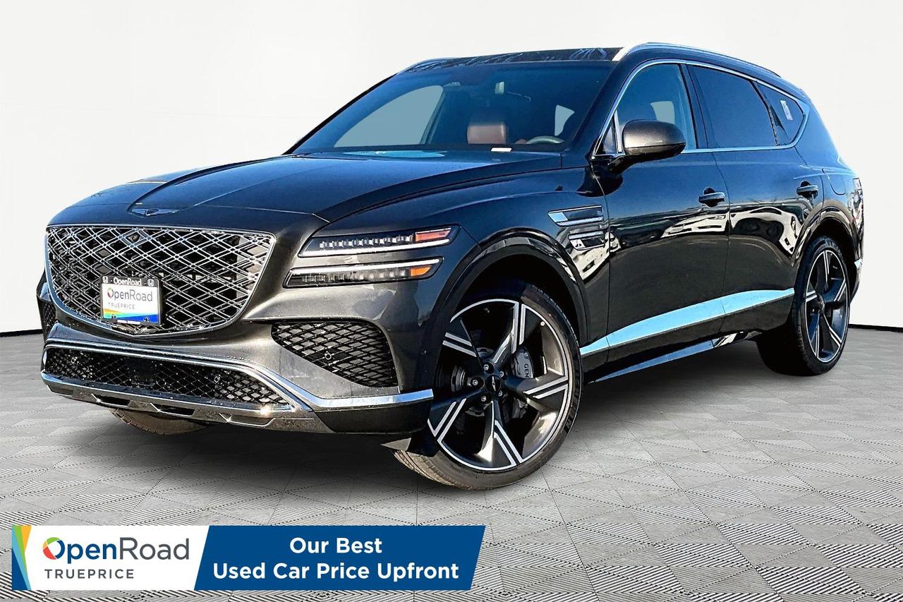 -52km -No accident claims -Turbocharged 3.5L V6 engine making 375HP -8 speed A/T -AWD -AM/FM stereo with Bluetooth connection -Wireless AppleCarPlay and Android Auto integration -Navigation system -Heated leather steering wheel with audio controls and cruise control -Adaptive cruise control -Front collision mitigation -Lane keeping assist -Lane departure warning -Auto-dimming rearview mirror with universal garage door opener -Automatic headlights -Rain sensing wipers -Leather seats -Heated and cooled front and rear seats -Memory powered front seats -Seat massage -3rd row seats -Power windows and side mirrors -Power sun shades -Heated power folding side mirrors -Power liftgate -Rear defrost/defogger -Power door locks -Keyless entry -Push to start button -Remote engine start -Remote trunk release -Sun/moonroof -LED headlights -Alloy wheels -Front and rear parking aid -Back-up camera with aerial view system **Documentation fee $998**