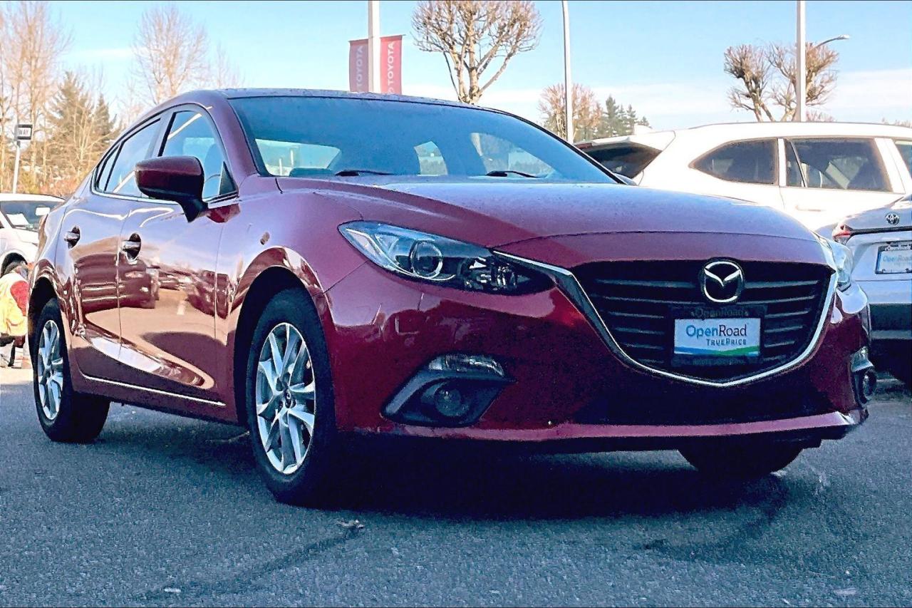 Efficient, fun to drive, and practical, this 2015 Mazda Mazda3 Sport GS SKY delivers smooth performance with nimble handling. The GS trim includes air conditioning, power windows and locks, keyless entry, touchscreen audio with Bluetooth, and a comfortable well equipped interior. Compact yet versatile, this Mazda3 Sport is perfect for daily commuting or weekend adventures. Come see it today and take it for a test drive! Drive away with confidence from OpenRoad Toyota Abbotsford! Get our TruePrice upfront with no haggling and no hassle. Every OpenRoad Certified vehicle is fully inspected and backed by a Carfax history report. Visit us today at 30210 Automall Drive in Abbotsford or call now to book your test drive and get behind the wheel!  List Price subject to $595 Documentation Fee, $499 Lease/Finance Fee, and applicable taxes. VSA Dealer #40643