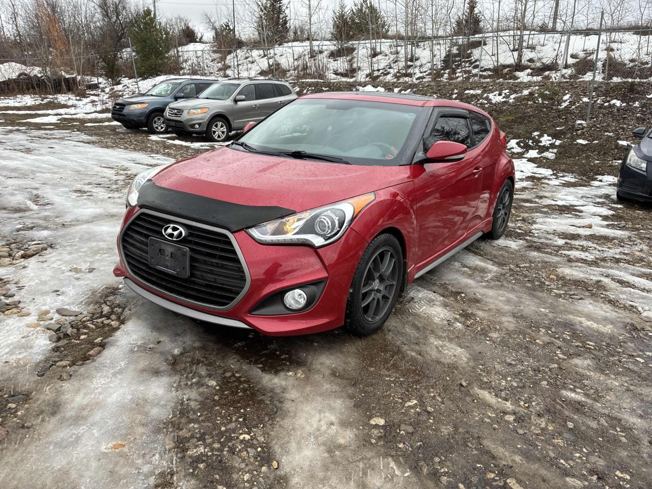 2016 Hyundai Veloster Turbo 1-OWNER, ONLY 65K, LEATHER, AUTO, SUNROOF! Photo3