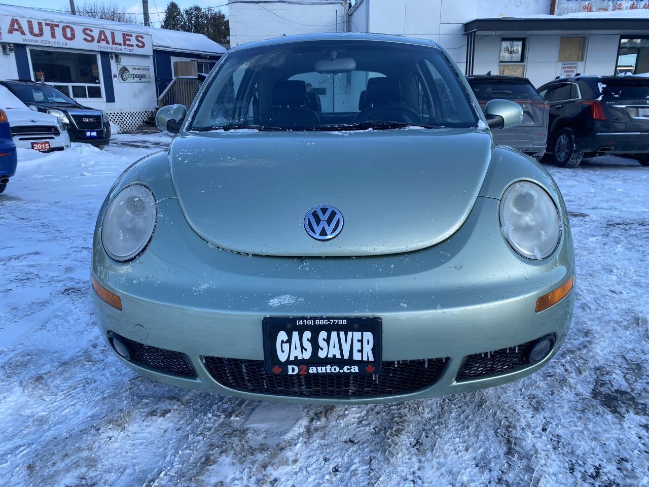 2008 Volkswagen New Beetle Low KM/Gas Saver/Leather/Sunroof/Htd Seats Photo