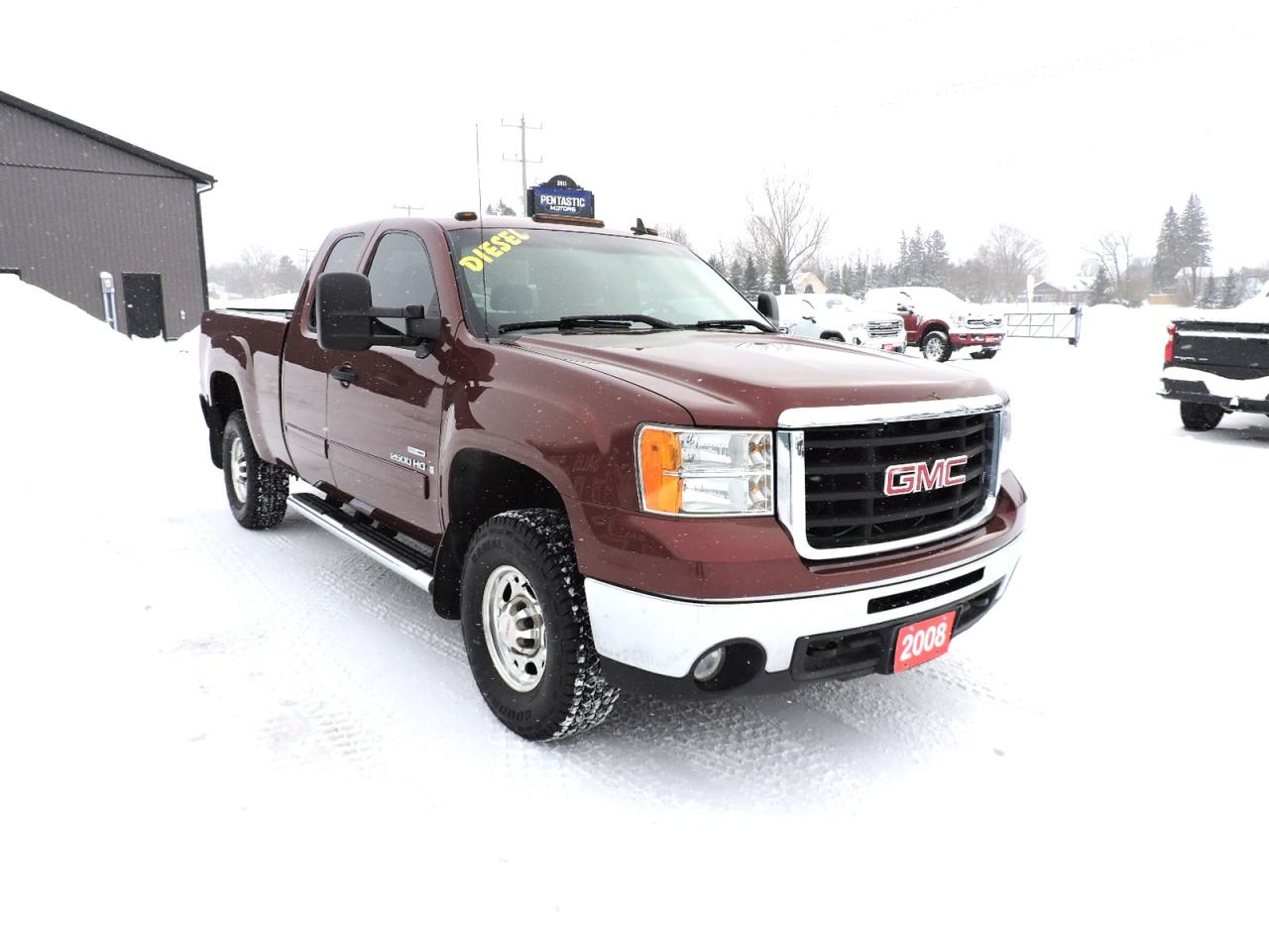 2008 GMC Sierra 2500 SLE Diesel RWD Well Oiled New Tires Only 165000 KM