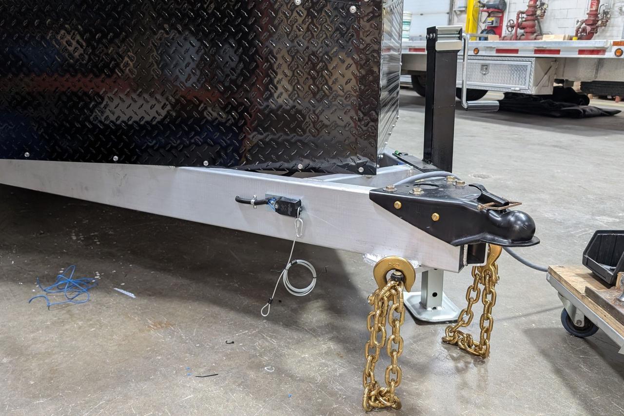 2025 Canadian Trailer Company 7x16 V-Nose Cargo Trailer Aluminum Tandem Axle Photo13