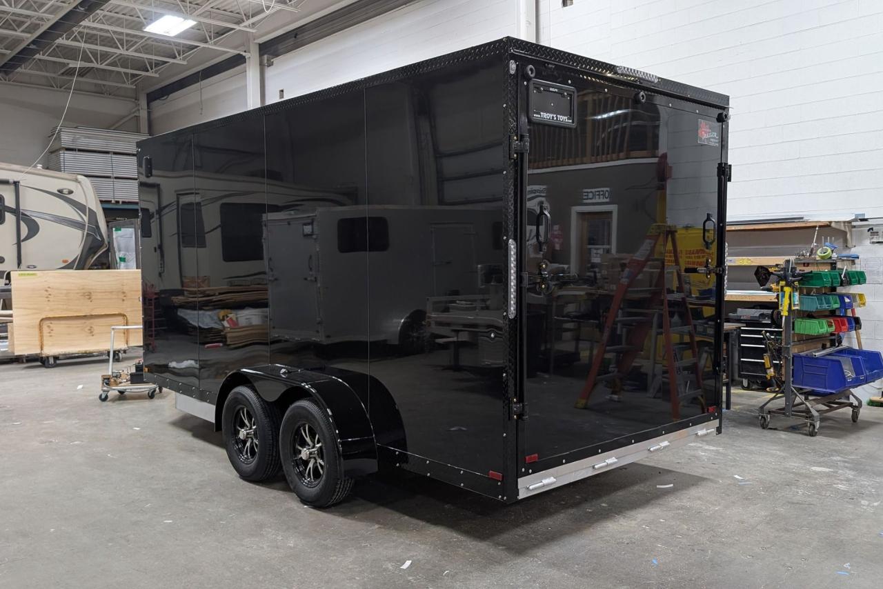 2025 Canadian Trailer Company 7x16 V-Nose Cargo Trailer Aluminum Tandem Axle