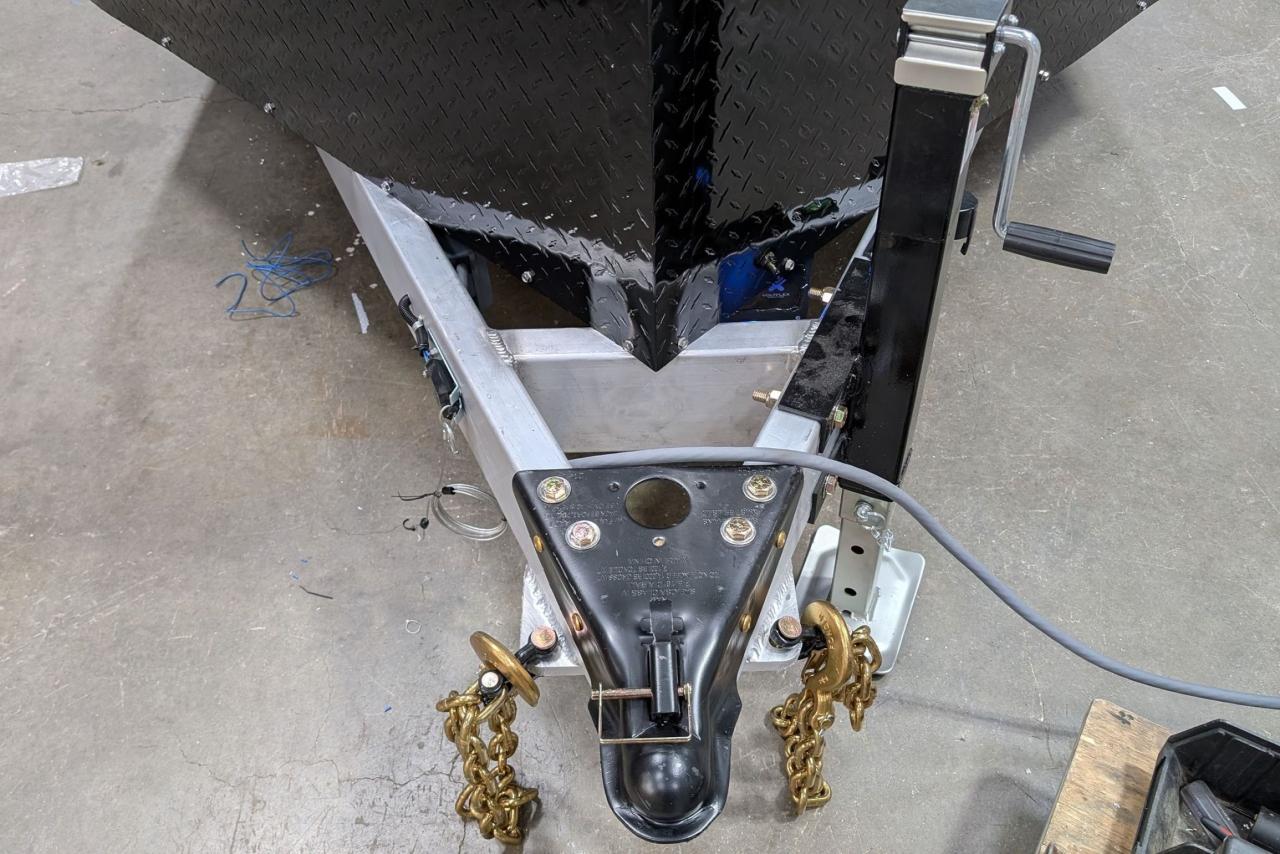 2025 Canadian Trailer Company 7x16 V-Nose Cargo Trailer Aluminum Tandem Axle