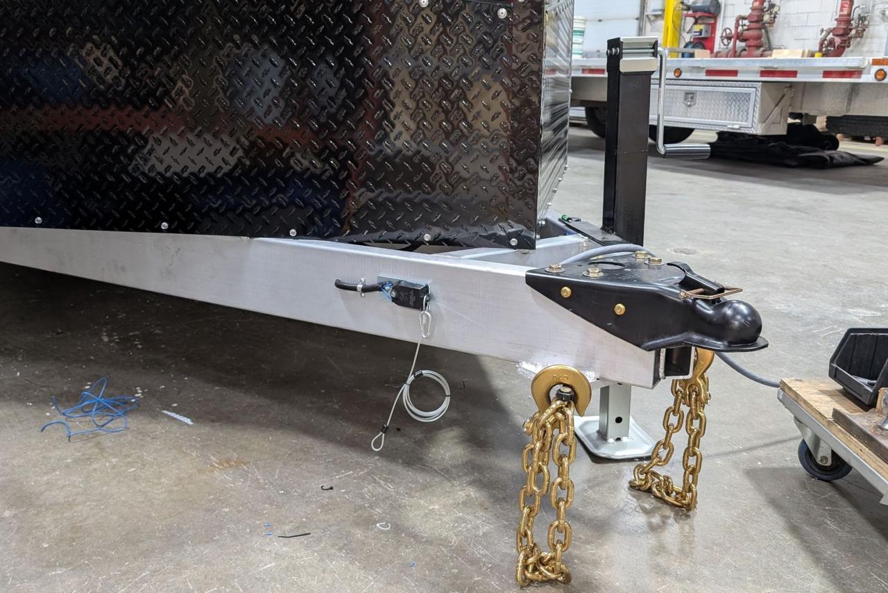 2025 Canadian Trailer Company 7x16 V-Nose Cargo Trailer Aluminum Tandem Axle