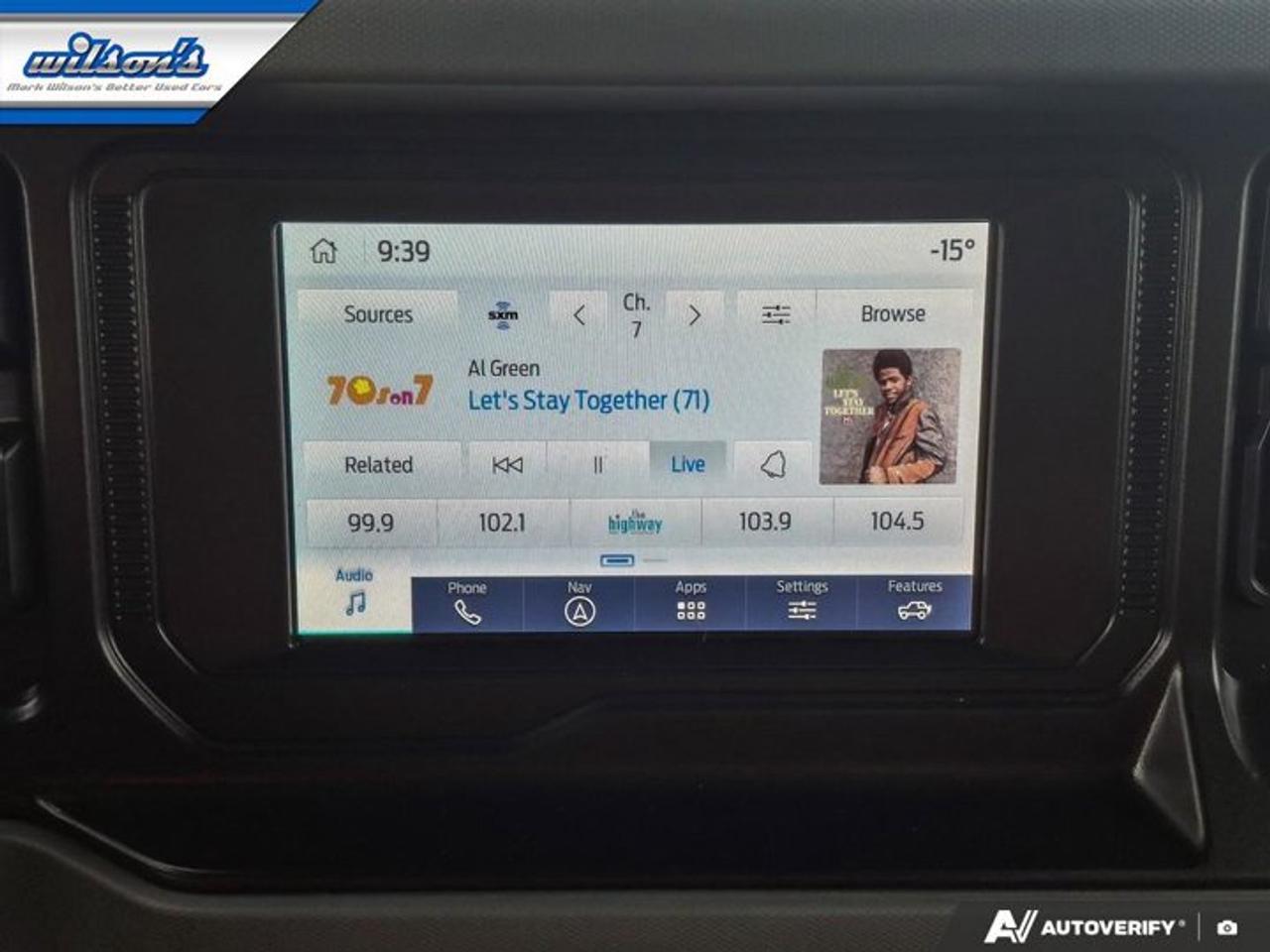 2021 Ford Bronco Big Bend 4WD | Co-Pilot 360 | Heated Seats | 222A PKG | Remote Start | Photo